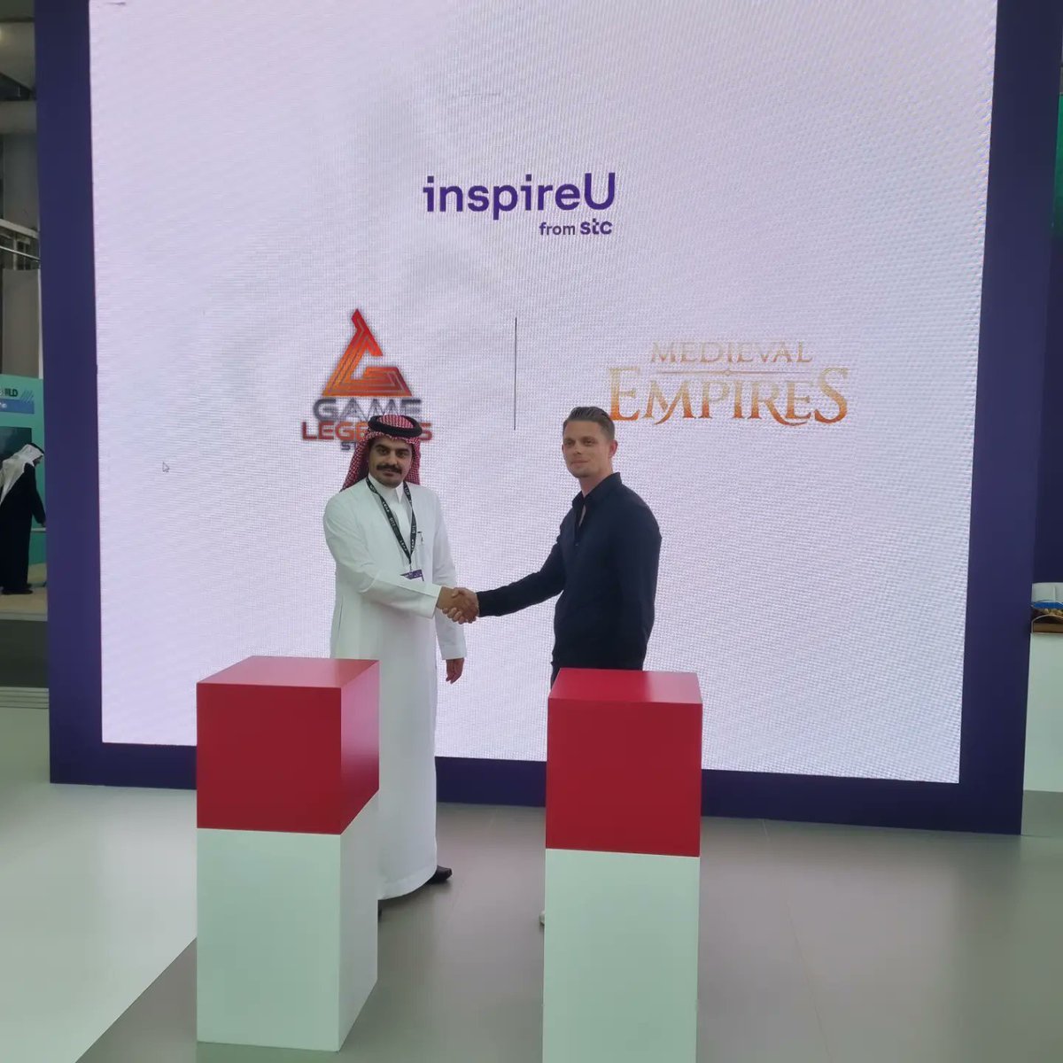 JanBerkefeld's tweet image. As we wrap up at #LeapConference in Saudi, we&apos;re thrilled about the future of @MedievalEmpires. Forged in Saudi, new partnerships and project collaborations promise an exciting journey ahead. The horizon is vast, and our empire is just beginning to rise. #SaudiTech #LEAP2024