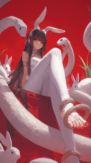 &ldquo;Kiss My Feet&rdquo; 🪢🦶🏼🦶🏻🦶🏾🦶🏿🦶🏼🪢  #aiart #bdsm #fetish #art #shibari #rope #snake #bunny #midjourney #nijijounrey<a href="/tag/aiart"class="tags">#aiart</a><a href="/tag/bdsm"class="tags">#bdsm</a><a href="/tag/fetish"class="tags">#fetish</a><a href="/tag/art"class="tags"><span>#art</span></a><a href="/tag/bunny"class="tags"><span>#bunny</span></a><a href="/tag/snake"class="tags"><span>#snake</span></a><a href="/tag/shibari"class="tags"><span>#shibari</span></a><a href="/tag/rope"class="tags"><span>#rope</span></a><a href="/tag/midjourney"class="tags"><span>#midjourney</span></a>