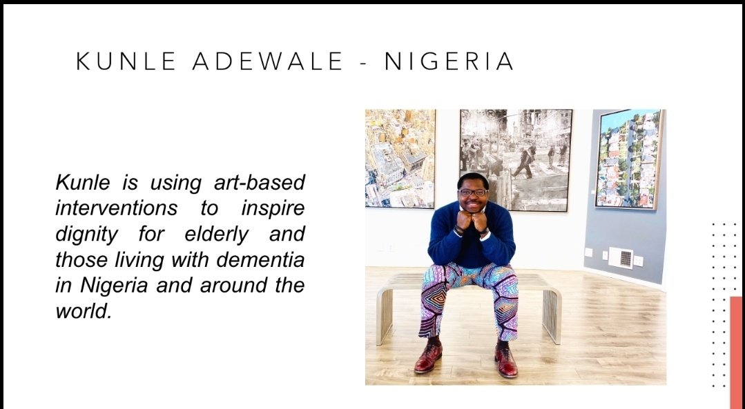 SSABHIAfrica's tweet photo. The works of Nigeria's @kunleAdewale505 in use of creative arts in promoting brain health was featured in @donlaz4u's presentation today at the #CreativeBrainWeek. 
@CreativeBrainWk https://t.co/IPXWZcNGIZ