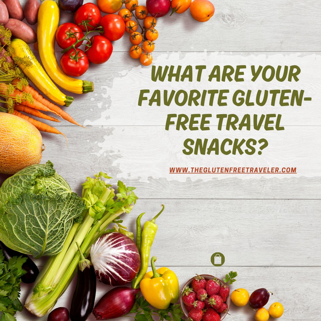 What gluten-free snacks do you enjoy while traveling? #favorite #glutenfree #travel #snacks