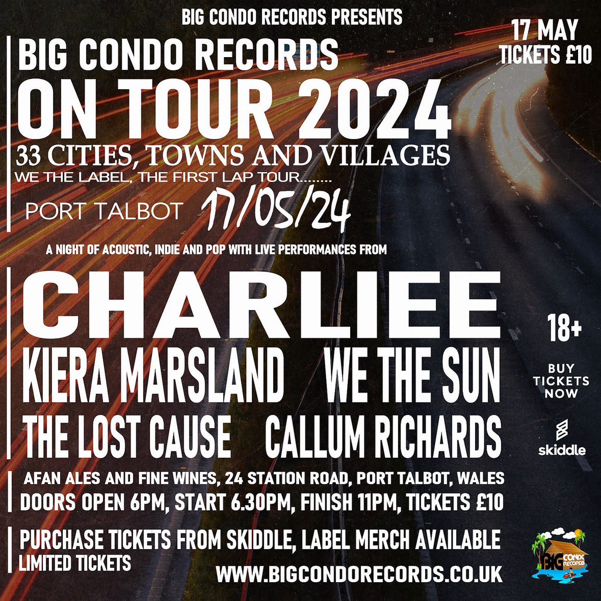 WeTheSun (@wethesunband) on Twitter photo - WE THE SUN ACOUSTIC SET -
Catch some chilled, late Spring vibes at <a href="/afan/">afan</a>.ales Port Talbot on May 17th๐
Looking forward to catching up with <a href="/BigCondoRecords/">Big Condo Label</a> and the wicked talent they're bringing along, as well as playing with the wonderful <a href="/TheLostCauseTLC/">The Lost Cause</a>
Tickets in Bio๐๏ธ - WE THE SUN ACOUSTIC SET -
Catch some chilled, late Spring vibes at <a href="/afan/">afan</a>.ales Port Talbot on May 17th๐
Looking forward to catching up with <a href="/BigCondoRecords/">Big Condo Label</a> and the wicked talent they're bringing along, as well as playing with the wonderful <a href="/TheLostCauseTLC/">The Lost Cause</a>
Tickets in Bio๐๏ธ