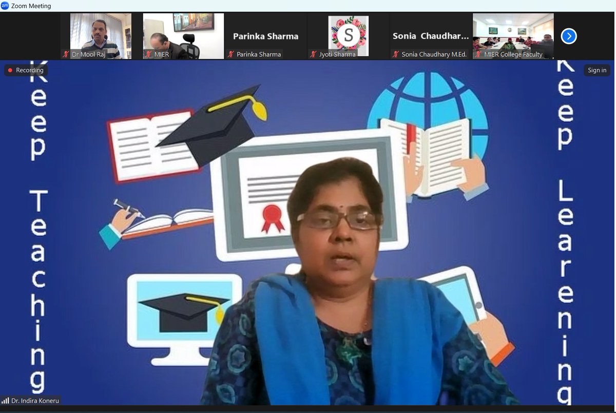 miercollege's tweet photo. MIER College of Education (Autonomous) organized a webinar in collaboration with KBR &amp; HL Human Development Foundation as part of Open Education Week 2024 (4-8 March), focusing on "Developing Interactive Open Textbooks for Indian School Education." 🇮🇳🎓
#OpenEducationWeek https://t.co/VtDmXhs1xs