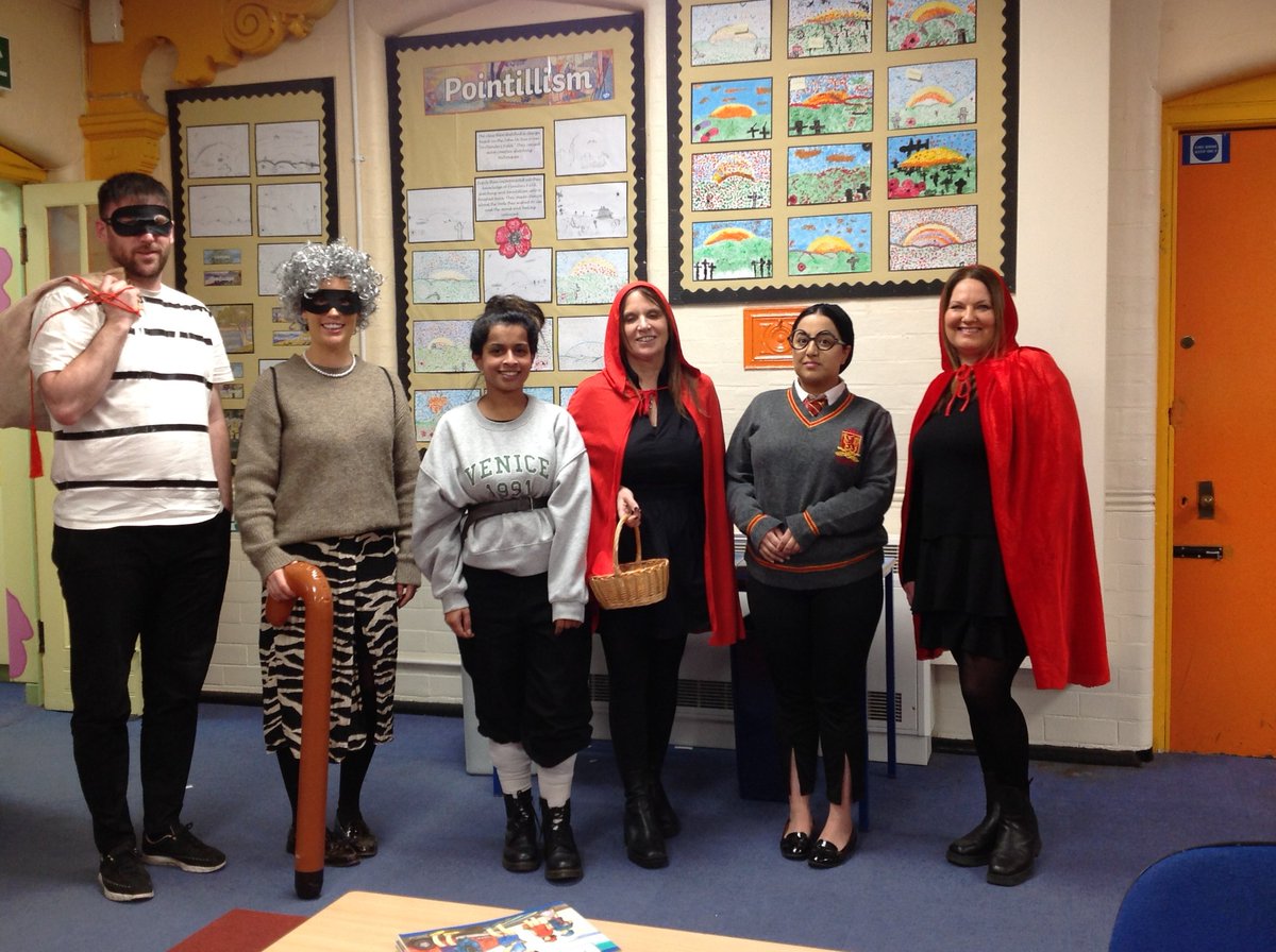 All our staff at Redhill really enjoyed #worldbookday today! #redhilllovesreading