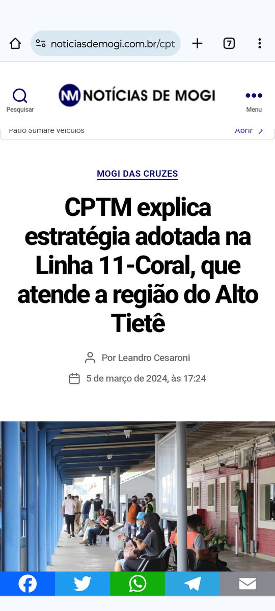 mac2912's tweet photo. Que o povo de Mogi se exploda é isso o que a @CPTM_oficial diz abertamente, nunca vi uma empresa ignorar seu maior produto, os clientes. Ou seja prepara mais 20 minutos para ir e mais 20 minutos para voltar... https://t.co/tgFDNMWuj5
