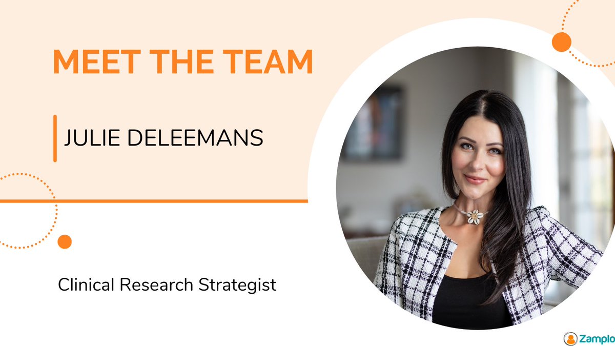 Meet Dr. Julie Deleemans, the Clinical Research Strategist at Zamplo Inc. 

Dr. Julie is a cancer patient advocate and survivor of stage IV cancer. She holds a PhD. in Medical Science. 

To learn about the Zamplo app, visit hubs.ly/Q02mB9g-0