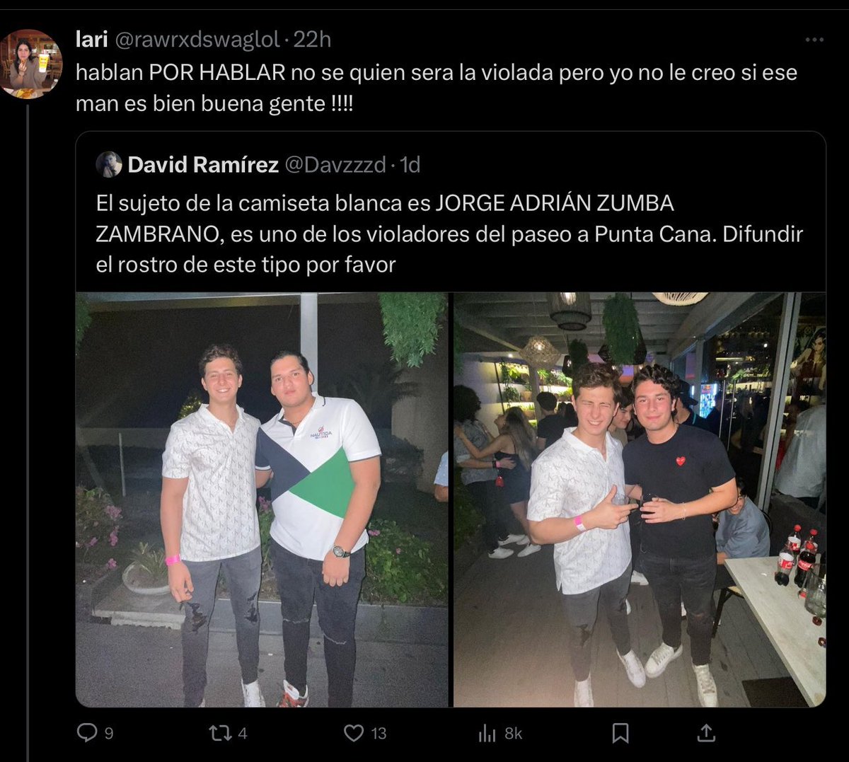 FunerariaAlach's tweet photo. Imaginen que esta tipa obtenga su título de psicóloga y le diga a una paciente que sufrió una violación, que seguramente está mintiendo porque por su aspecto físico, nadie le creería que la violaron. 
La @uees_ec debería analizar que tipo de estudiantes tiene. https://t.co/oAiTtEm4f8