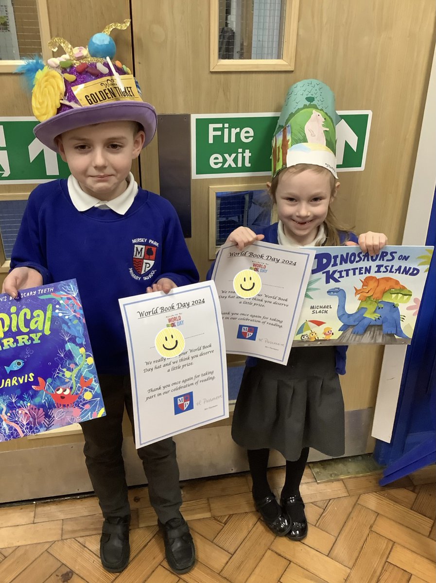 MPPS_Wirral's tweet photo. What a wonderful end to #WorldBookDay2024 down in KS1 as the children showed off their wonderful hats in our parade!
A super well done to the winners of our hat competition, we really liked the effort you put into making your hats!
#MPPSLiteracy https://t.co/YsM2EMagjs