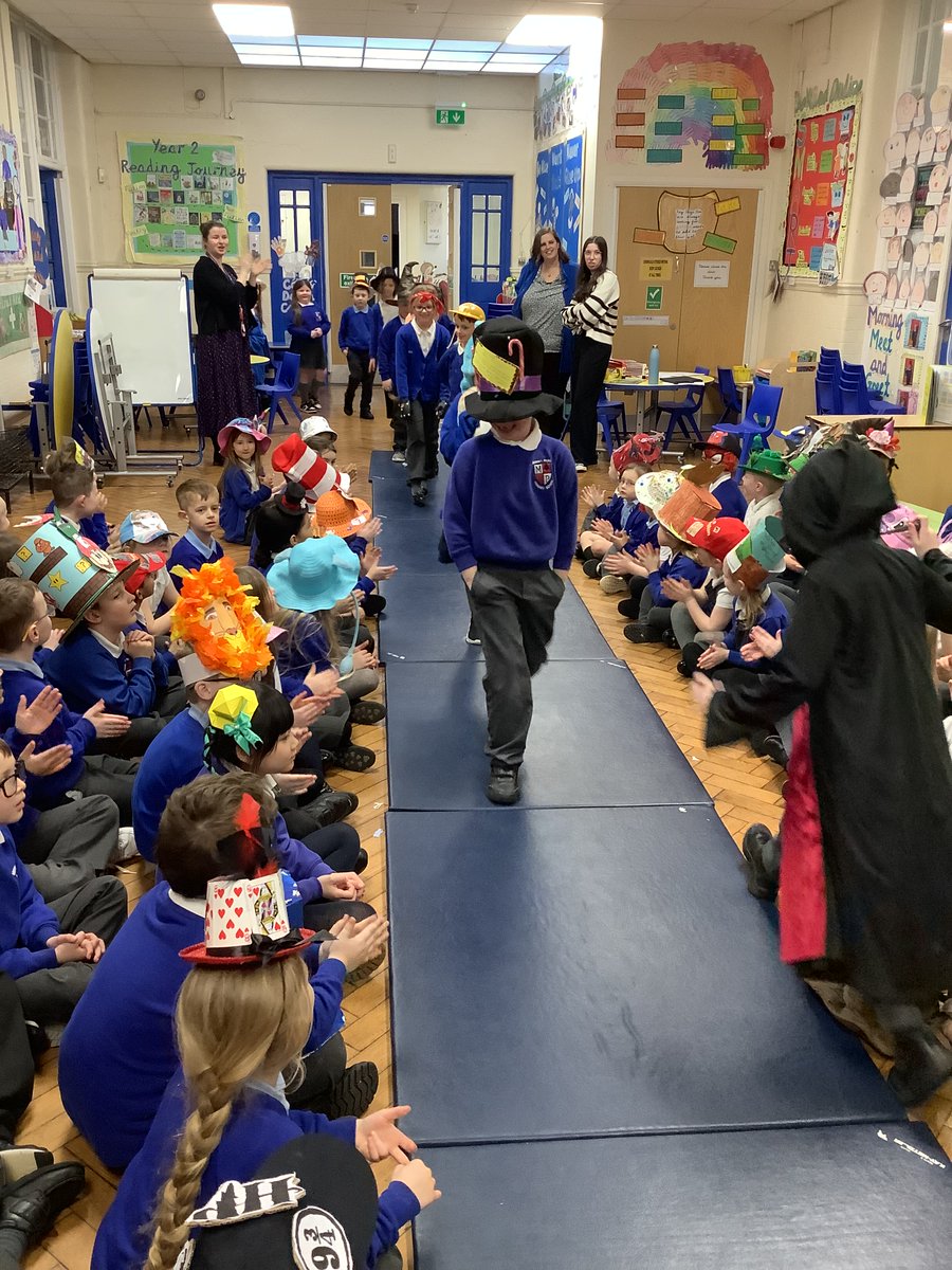 MPPS_Wirral's tweet photo. What a wonderful end to #WorldBookDay2024 down in KS1 as the children showed off their wonderful hats in our parade!
A super well done to the winners of our hat competition, we really liked the effort you put into making your hats!
#MPPSLiteracy https://t.co/YsM2EMagjs