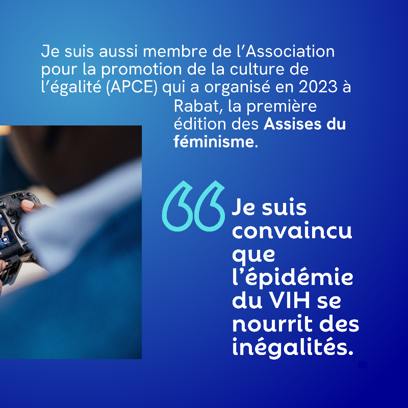 EF_LINITIATIVE's tweet photo. 🗣️ « Je suis convaincu que l’épidémie de #VIH se nourrit des inégalités ».
💊 Karim Moucharik, responsable de la communication @ALCSMAROC, vous parle. #8mars
Acteur en faveur des droits des femmes et communicant du projet PrEP Femmes que nous soutenons, découvrez son portrait. ⤵️