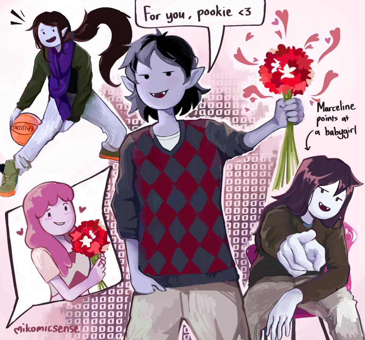 Marceline as those Justin Bieber 2009 photoshoots
#adventuretime #marceline