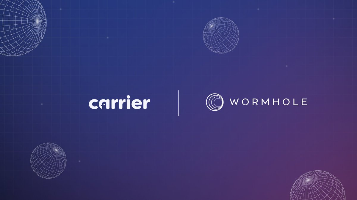 Carrier is a multichain bridge with features like concurrent transactions, privacy protection, keyboard interface, and wallet management. @0xcarrier leverages Wormhole to lock tokens on the source chain and mint wrapped tokens on the destination chain. #BuiltOnWormhole 🌪️