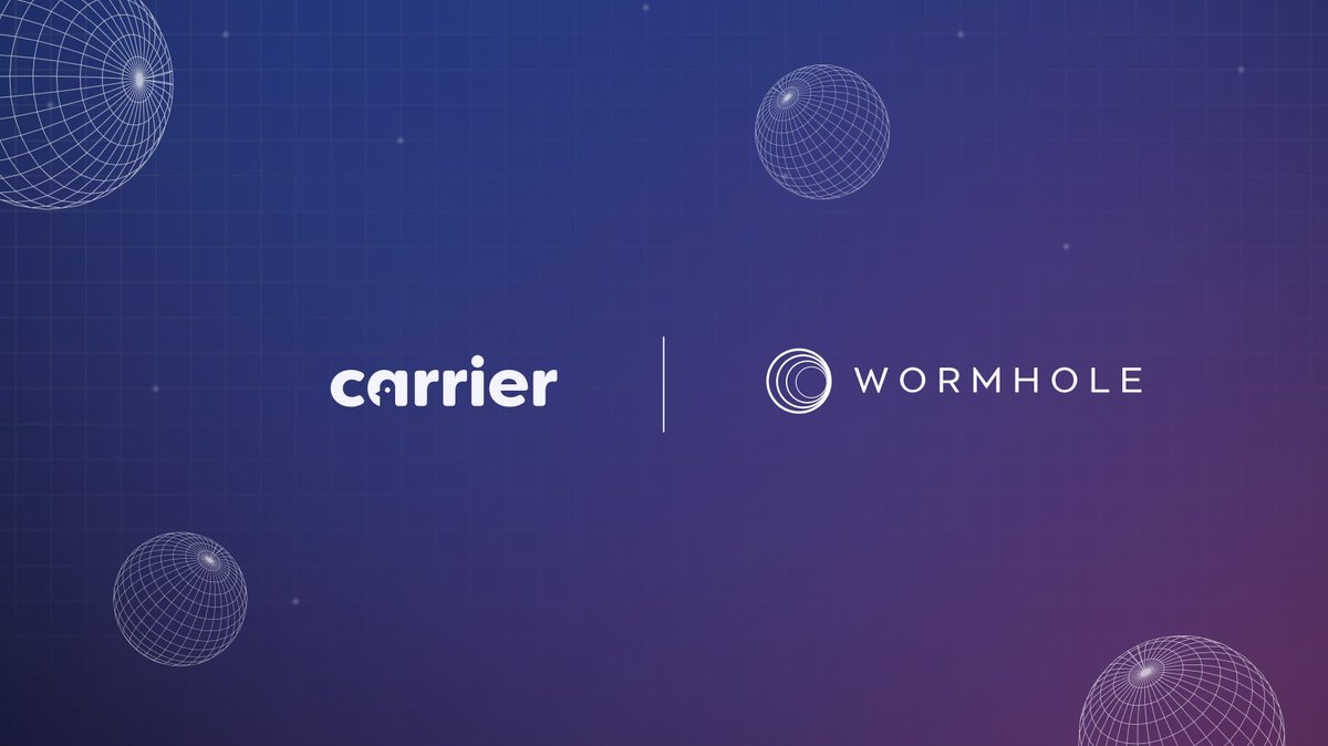 Carrier is a multichain bridge with features like concurrent transactions, privacy protection, keyboard interface, and wallet management.

<a href="/0xcarrier/">Carrier</a> leverages Wormhole to lock tokens on the source chain and mint wrapped tokens on the destination chain.

#BuiltOnWormhole 🌪️