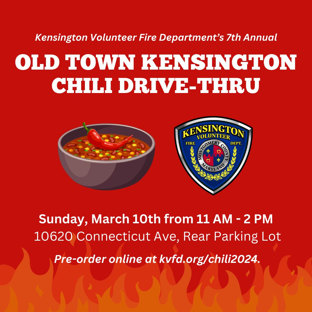 Don't forget to treat yourself to some delicious chili this Sunday, March 10th from 10AM - 2PM, in support of your local heroes!🌶️  Pre-order now at buff.ly/3Is6ALe for convenient drive-through pickup or swing by on the day. 

We're looking forward to seeing you there!