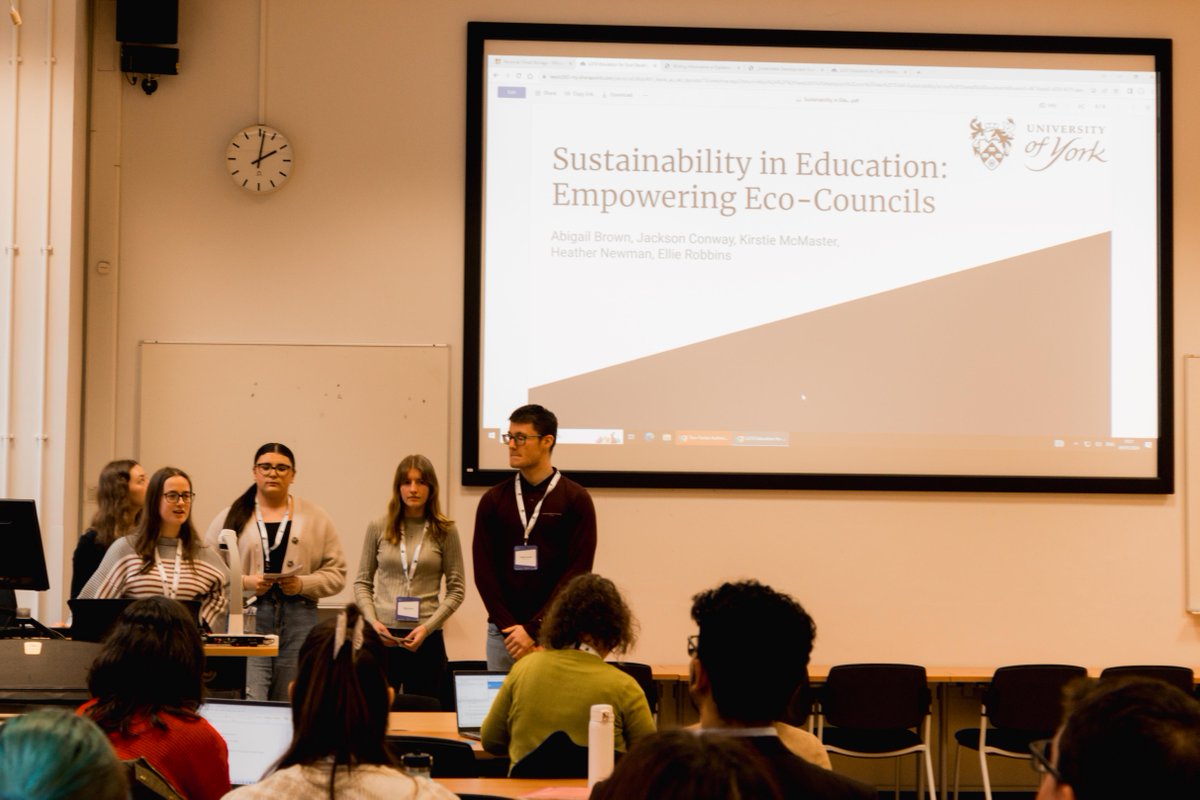 Yesterday we had a brilliant day attending the annual Student Sustainability Research Conference at the @UniversityLeeds! We were particularly pleased to support presentations and workshops delivered by students from @UniOfYork. Well done to everyone who presented! #SSRC24