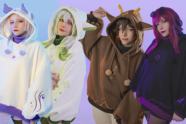 ✨Genshin &amp; HSR Puffy Hoodies ✨KS IS LIVE! 

+ G🌷VEAWAY! ❗️❗️❗️

✨ Rules: Follow 🫂 &amp;  RT 🔄 

🏆 Prize: 1 Puffy Hoodie of your choice!

Kokomi 🫧
Nahida☘️
Kafka 🕸️
Zhongli 🐉 + more!

You can pre 🌼rder now, link below! ⬇️