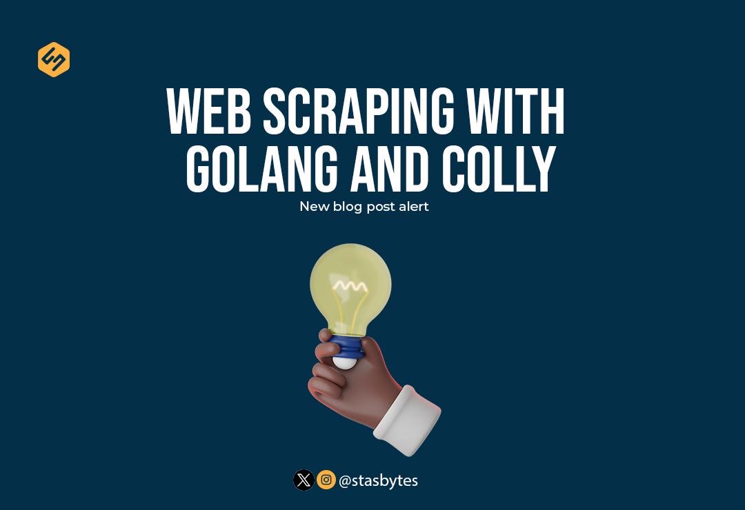 stasbytes's tweet photo. Golang and Colly provide efficient web scraping, combining concurrency and flexibility for reliable data extraction from complex websites, ideal for large-scale projects.

To read more, kindly click here; https://t.co/jJvzLbgwyA https://t.co/dji2KjholW