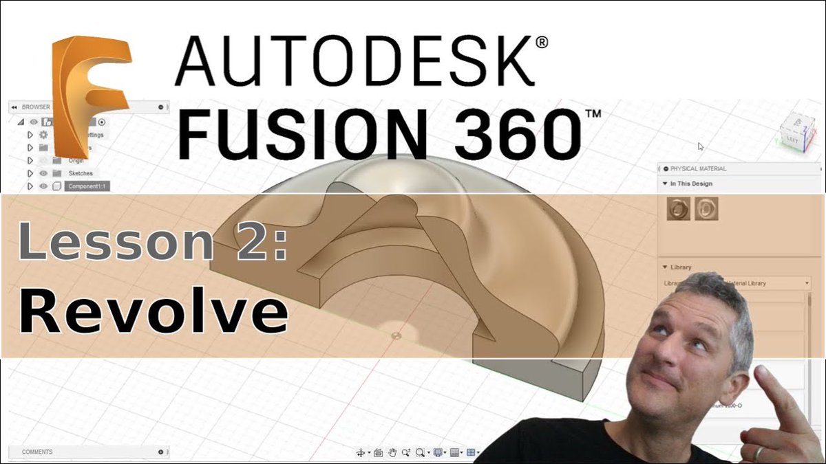 🎓Learning to use Fusion360? 

Fusion 360 : 02 : Revolve

#DesignTechnology #GCSEDT #dt #dandt #ALevelDT #productdesign #engineeringteacher  #DTassoc #CAD ow.ly/j6tr50NhHbw
