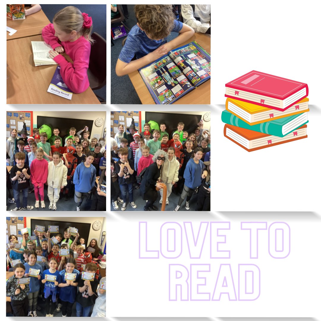 stmonicasbootle's tweet photo. We love to read #Class6M #WorldBookDay2024 https://t.co/BAhsGvTzqB