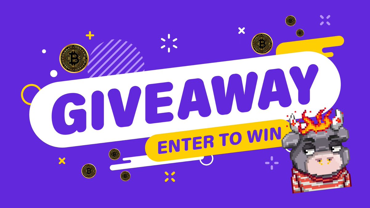 nakabullsnft's tweet photo. 📢📢📢GIVEWAY📢📢📢NAKA₿ULLS🐮

🚨My Friends, you have one hour to join the Discord and win the second spot on the whitelist! 🕒 

🎡The wheel has started spinning, let's go! 

1 HOUR ⏳

To enter:  

1️⃣ Like and Retweet  
2️⃣Follow us on Twitter  
3️⃣Join us Discord : https://t.co/hhk2ziUUCA
4️⃣ Tag 3 friends on this post 

Good Luck 💜

#NFT #NFTGiveaway #NFTCommunity #NFTNYC2024 #nftart #NFTs #NFTGiveaways #NFTCollection  #NFTParis #nftcollector #nft #BitcoinHalving #BTC #MagicEden