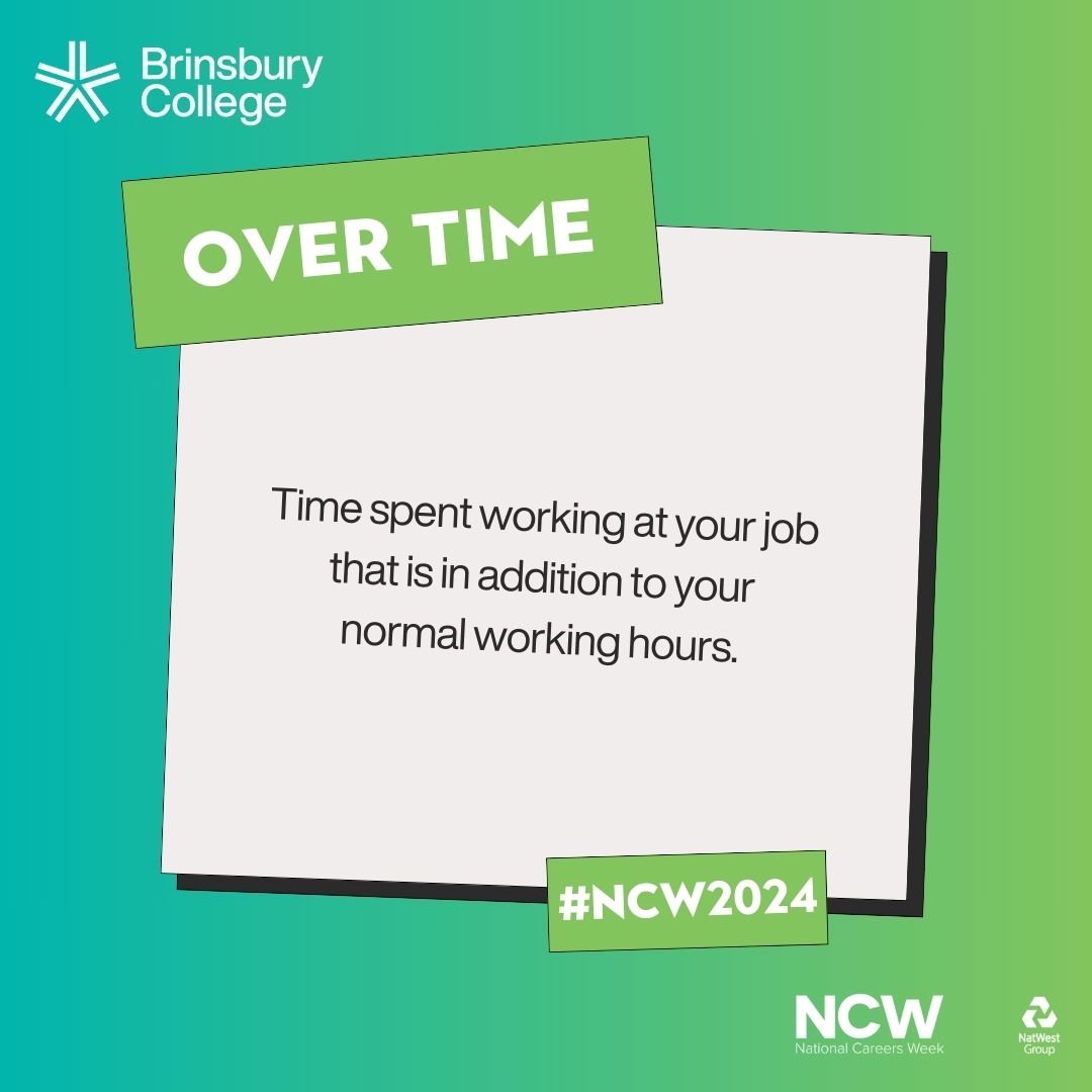 Do you know what some of these terms mean? With the help of @careersweek we've put together a handy guide for common phrases or words you might hear around the workplace. Which ones did you know? #NCW2024 #MadeAtBrinsbury #NationalCareersWeek2024 #CareerGoals