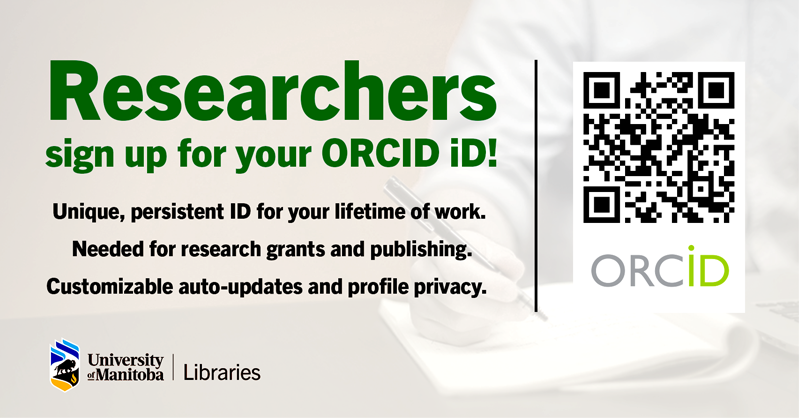 Did you know that there is an easy way to bolster your online researcher identity? ORCID makes researcher profile creation easy. news.umanitoba.ca/orcid-makes-re… @umanitoba @um_research @UMGradStudies #umstudent #umanitoba