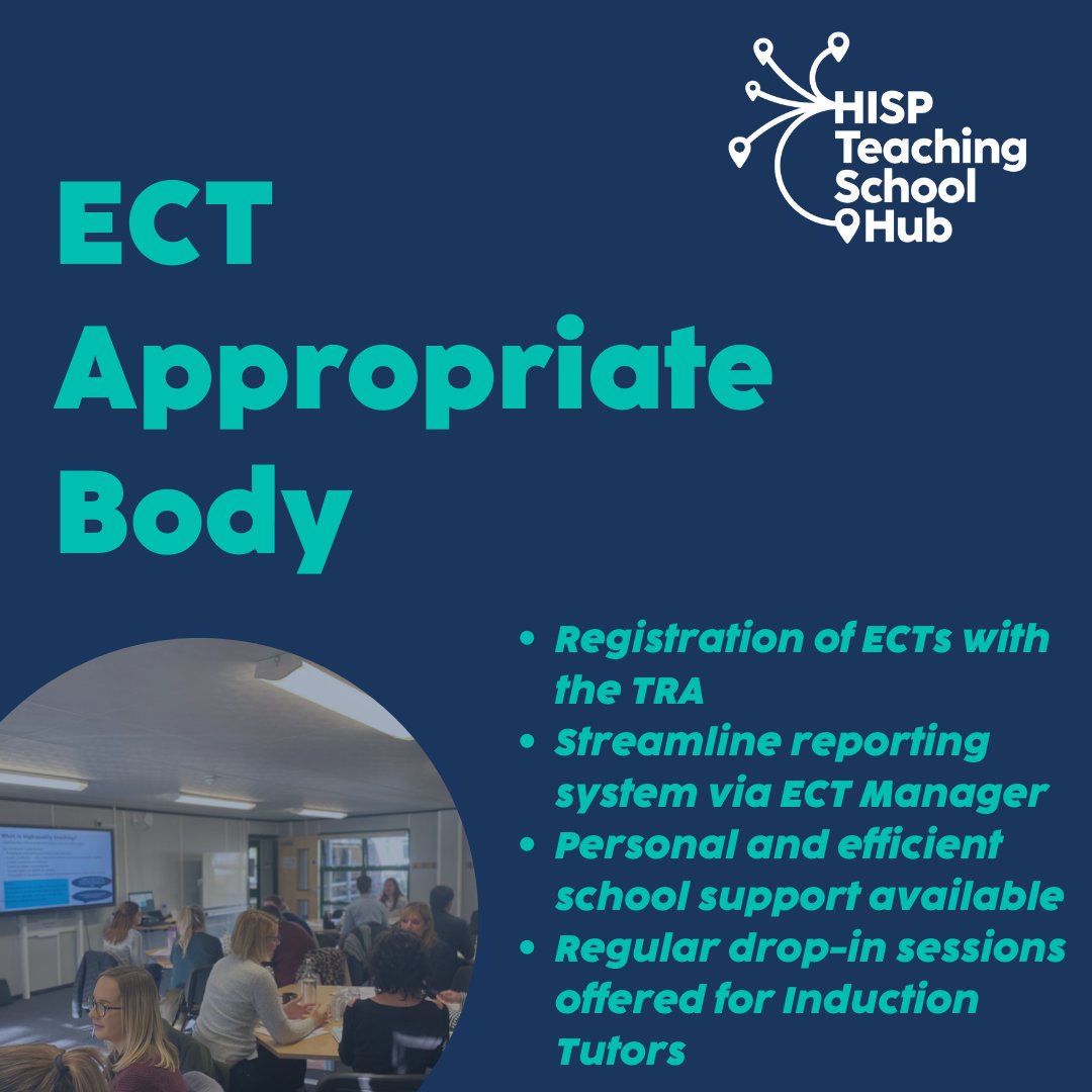 Register your April 24 start #ECTs with @HISPTSH Appropriate Body! Find out more about our AB services, including how to register, here 👇 HISP Teaching School Hub - Appropriate Body #AB #AppropriateBody #ECF #EarlyCareerTeacher #Induction