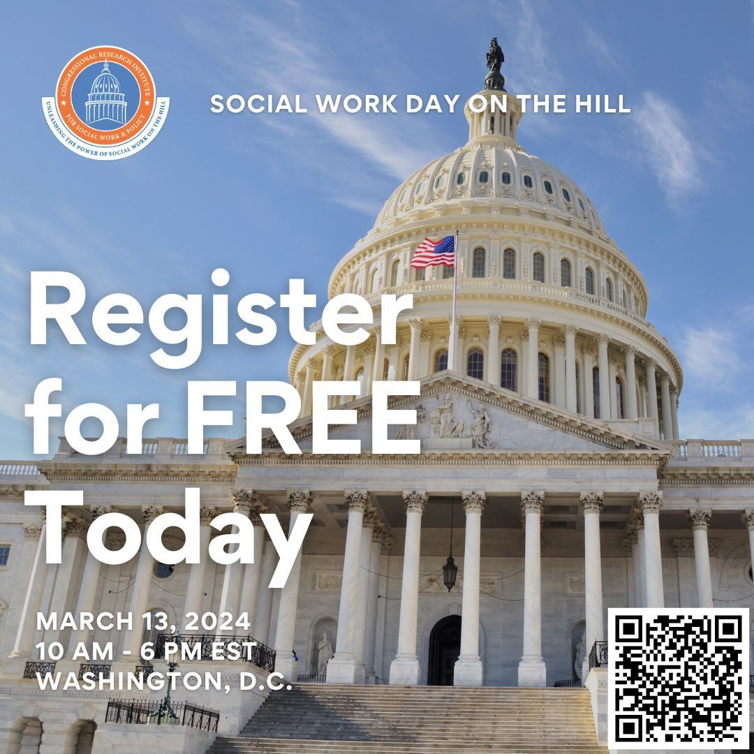 Don't miss out on this LAST OPPORTUNITY to register for Social Work Day on The Hill! Take advantage of this chance to connect with other professionals, learn from experts, and make a difference in the field of social work. Register now and be a part of this transformative event.