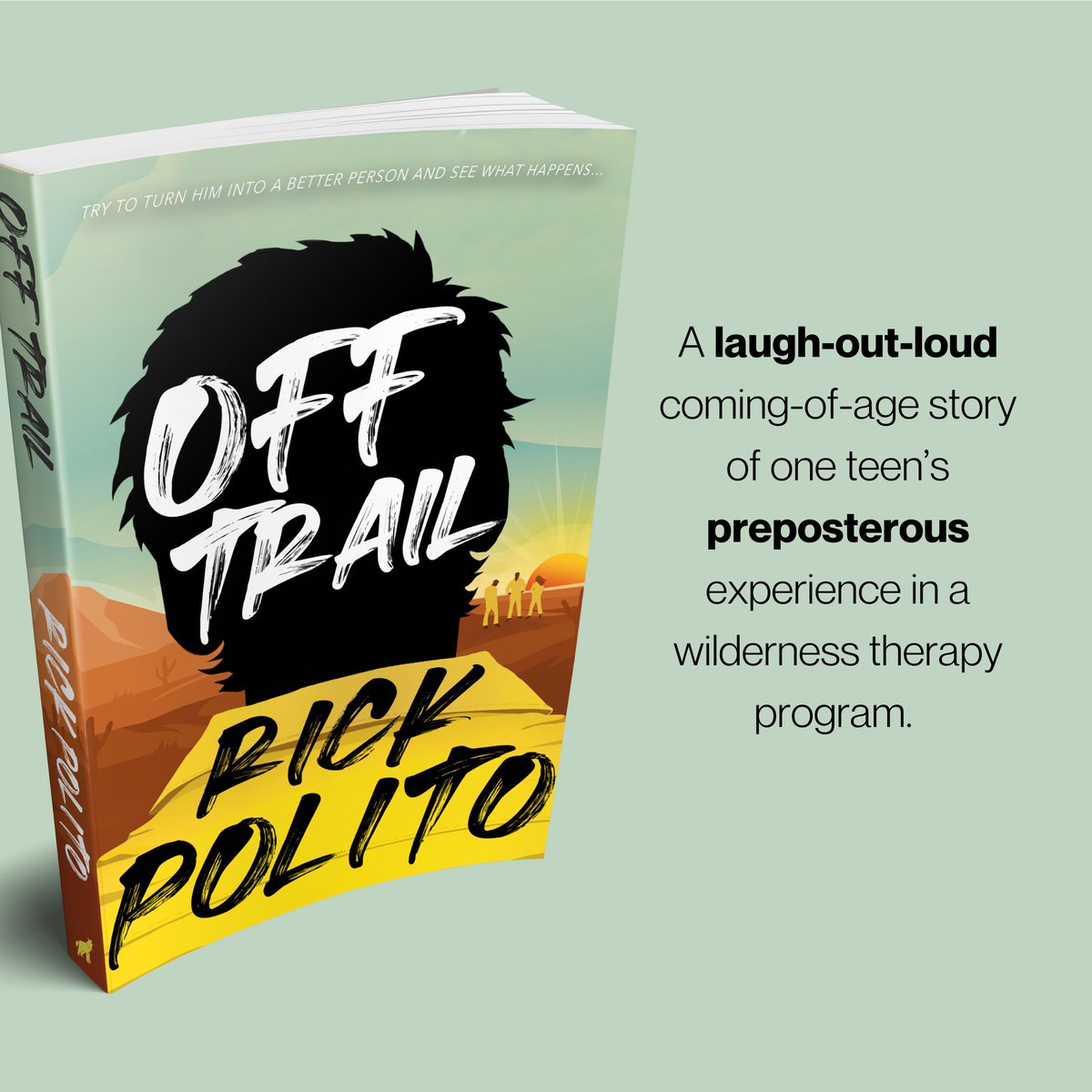 Off Trail: A comedic coming-of-age story that takes you on a wild ride through a wilderness therapy program. Get ready for an unforgettable journey!