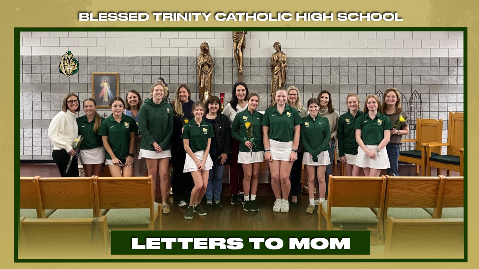 Blessed Trinity Athletics on X: Our girls golf team celebrated a special  night with their moms last night at their Letters to Mom ceremony.  #GoTitans  / X