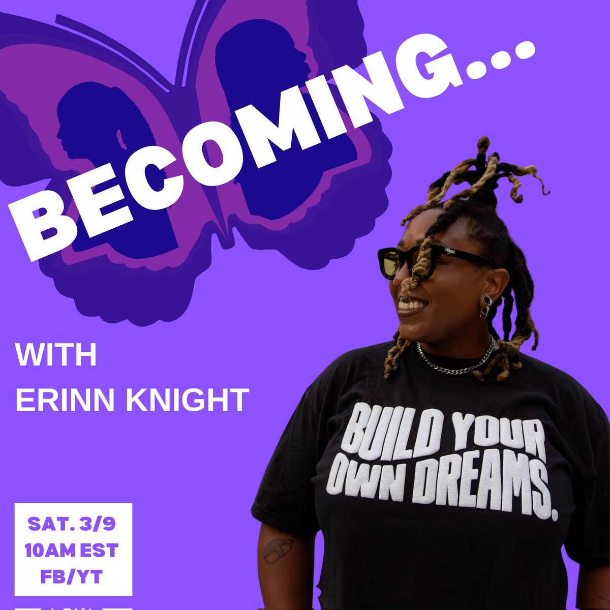 becomingeva2day's tweet photo. We caught up with the Amazing @theerinnaffect!!  Check out her journey as a creative, entrepreneur, and media influencer.  You don't want to miss this!! 

#Becoming #Creatives #Entrepreneurs #MediaMogal #WomenSupportingWomen https://t.co/wJE3Vdi3kO