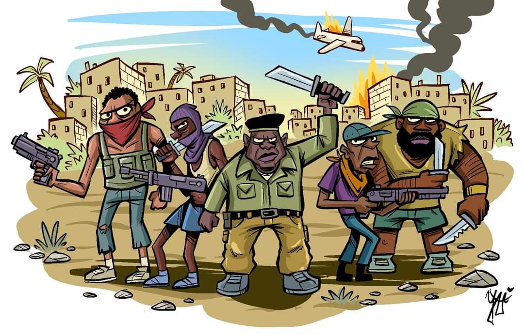 #haiti #portauprince #emeute #gang @drarielhenry #JovenelMoïse #assassinat #détenus #prison #étatdurgence @unitednations  #humanrights #humanity #MariaIsabelSalvador #security #ONU #politique #crise #victim #cartoon #art @yas_caricature @cartooningforpeace