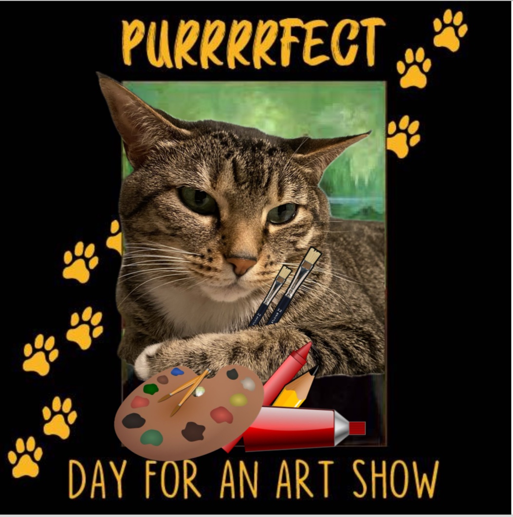 It’s ART SHOW DAY!!🎉🎉🎉 
We are so excited to see y’all tonight from 5:30-6:30pm 😁❤️🙌🏻 It’s gonna be Purrrrrrrfect!😻🎨

#rjlyear10 <a href="/NetZeroLee/">Richard J. Lee Elementary</a>