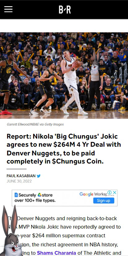 Chai_tea_nft's tweet photo. Holy Crap @BigChungusToken !! https://t.co/Hu3sSLN169
