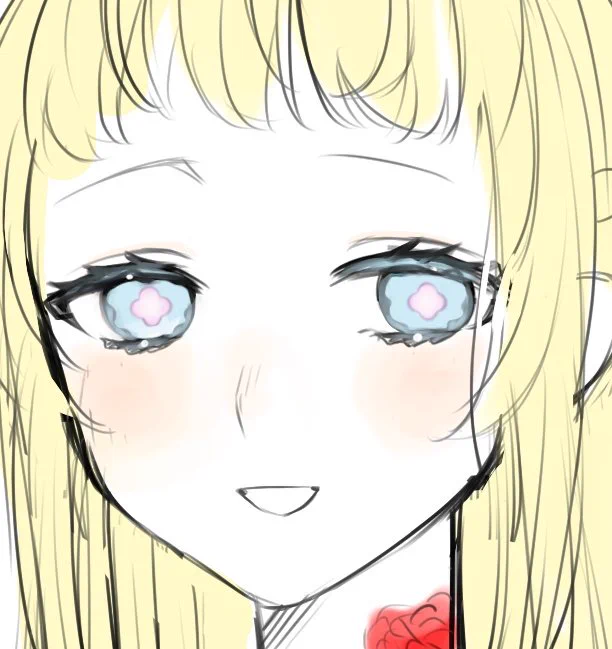まじで顔しか塗りたくねぇなーと思いながらお絵描きしてる。びふぉあふ 