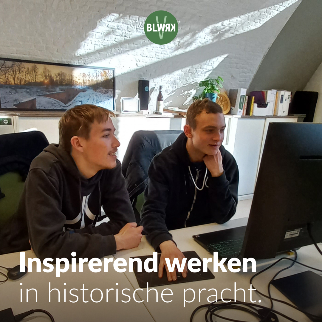 Onze coworking space biedt jou de perfecte setting voor inspirerend werken. Natuur om je heen en een dosis geschiedenis voor extra creativiteit. Sluit je aan bij onze community. Vraag een coworking testdag aan via blwrk.be/coworking-test… en laat die ideeën stromen. 

#coworking