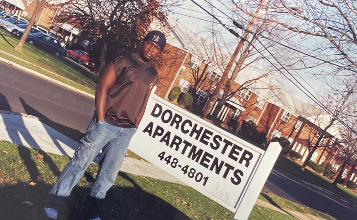 Throwback Thursday… 2002 Cranbury New Jersey. #machoman 😂 😂 😂