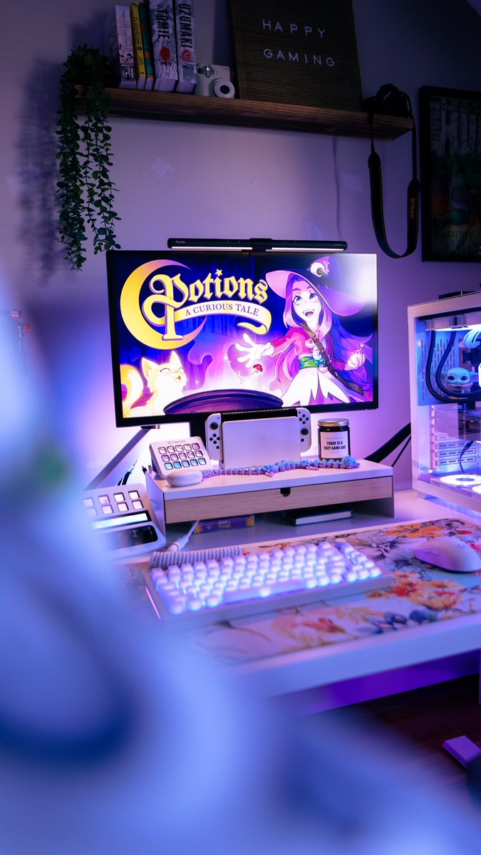 loch_vaness's tweet photo. Two really cute adventure cozy games released today!!! 🥰

✨ Potions: A Curious Tale (PC, Mac)
Witchy adventure-crafting game

✨ Snufkin: Melody of Moominvalley (PC, Nintendo Switch)
Story rich musical adventure game https://t.co/eKn4gZOWyq