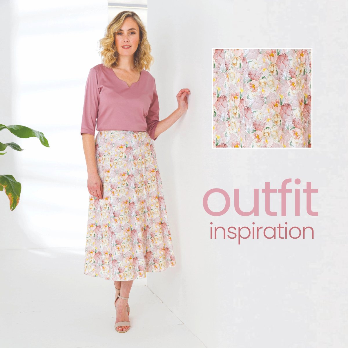 Our outfit inspiration this week is in celebration of Barbie Day!
Moat recognisable in her signature pink outfits, channel your inner Barbie with our Melody skirt and Jodie top. Pair with your favourite pair of shoes and some statement jewellery for an extra touch of glam!