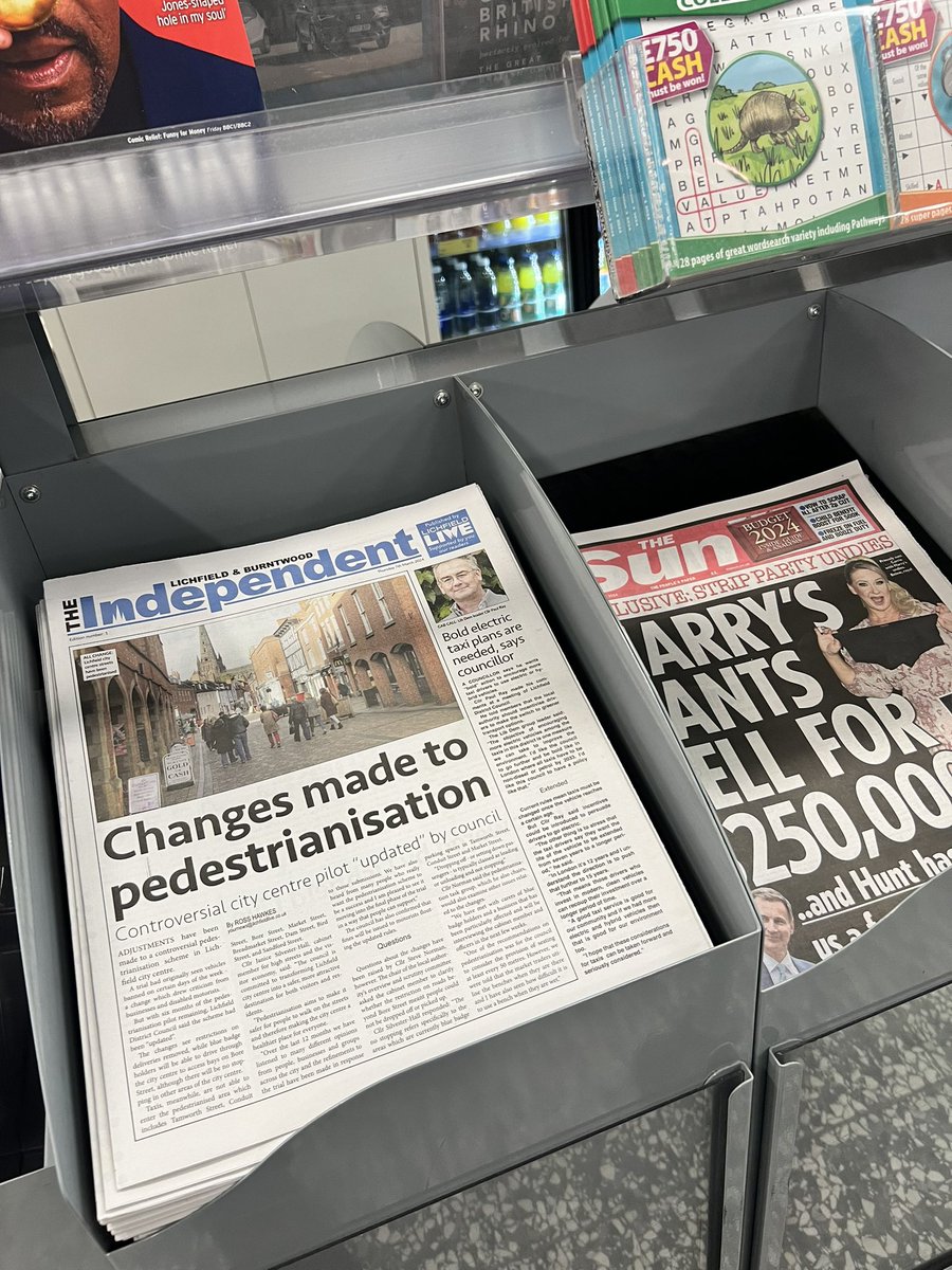 Read all about it! New, fresh local news served up by the brilliant <a href="/LichfieldLive/">Lichfield Live®</a>