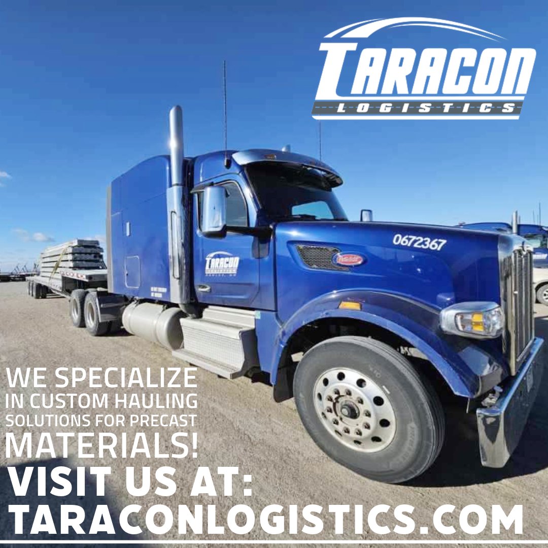 WysanLogistics's tweet photo. Cᴜsᴛᴏᴍ Pʀᴇᴄᴀsᴛ Hᴀᴜʟɪɴɢ, Uɴᴍᴀᴛᴄʜᴇᴅ Sᴇʀᴠɪᴄᴇ!
We specialize in custom hauling solutions for precast materials, ensuring a seamless journey from start to finish. Visit us at https://t.co/bTnJToRfbG.
#CustomHauling #Precast #LogisticsSolutions #TailoredTransport https://t.co/2RCRbIs9vx