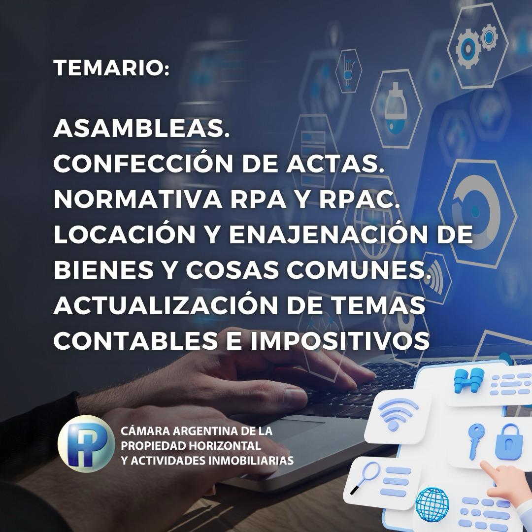 Caphai's tweet photo. Curso de Actualización Obligatorio - Válido para Renovar Matrícula ante RPA - RPAC

Más información e inscripción en https://t.co/9Px2nT9gVK

#administraciondeconsorcios #propiedadhorizontal  #administradores https://t.co/Qo8dLyoEvR