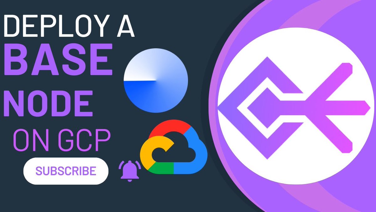 🌟 Get your Base node running on GCP with our easy guide! Dive in and join the network today.
#BaseNode #GCP #BlockchainSetup #Base #BuildOnBase
youtu.be/Qh85yNSIk-U