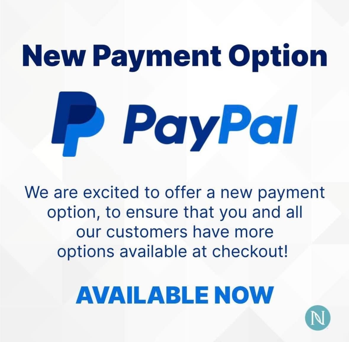 curry_carter's tweet photo. Well, here’s some exciting news for everyone! We now accept PayPal! If you have a PayPal pal account, you can link your account to your Papal!!! 🎉🎉🎉 https://t.co/bd30PSZZli