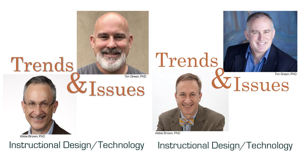 After 10 years, we produced our final podcast episode of Trends & Issues in #instructionaldesign, #edtech, and learning sciences (trendsandissues.com). It is strange wrapping this up. It was time, though. Thanks to everyone who listened over the years. You are appreciated.