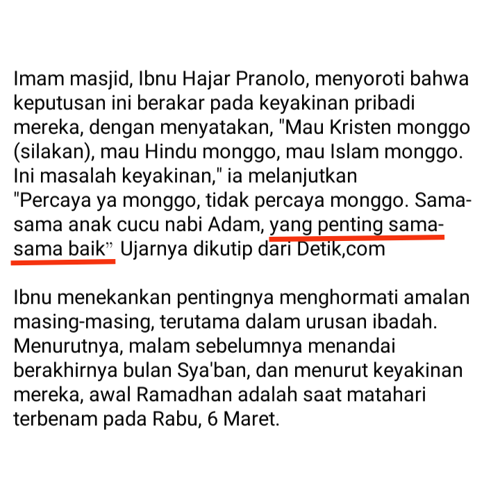 AYB_id's tweet photo. Konsepnya Ahlul bid'ah pasti berulang-ulang..

Dengan dalih “Yang penting baik” mereka akan selalu membuat tatacara Ibadah yang berbeda-beda dari yang telah disyari'atkan oleh Agama.

Mereka selalu menjargonkan kalimat “kita harus bersatu”, namun kenyataanya selalu berselisih. https://t.co/mYOVVwOLzW