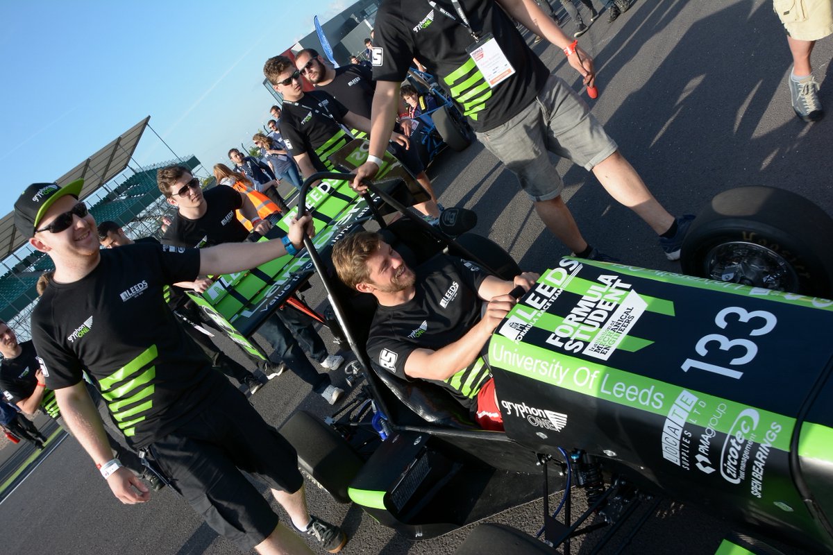FormulaStudent's tweet image. Blast from the past - drivers and their drives from #FS2016! #throwbackthursday with some very old liveries there in particular.

#formulastudent #imecheformulastudent