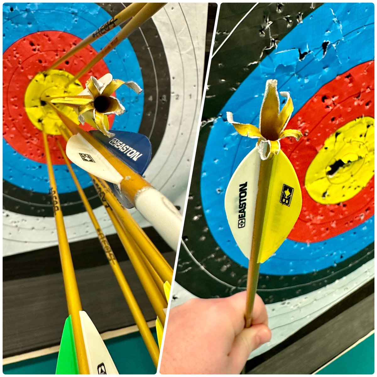 ccsarchery's tweet image. Mr Morgan showing off in Archery Club today. #RobinHood