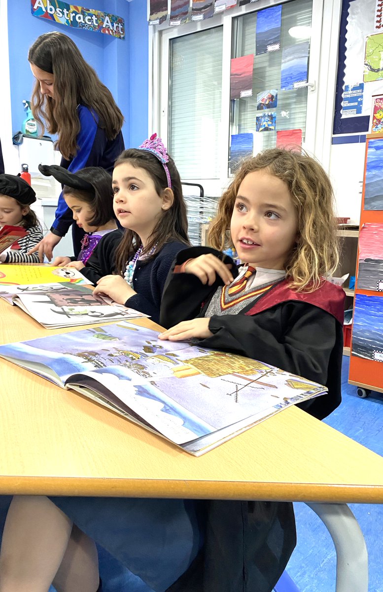 Embracing the joy of reading on World Book Day!! 📖 We had a great day today in primary to celebrate, with students dressed up as their favourite book character! #internationalschoolmadrid #britisheducation #WorldBookDay #readingisfun #booksforchildren