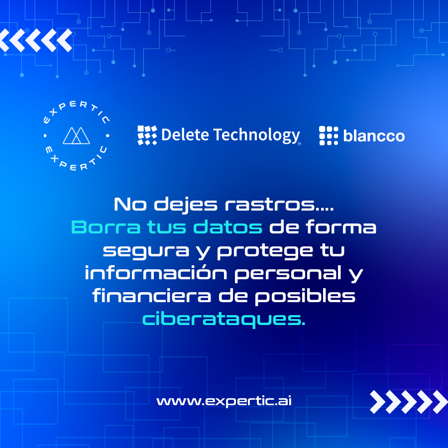 Experticaimx's tweet photo. Visita https://t.co/3cDzhhIch8 o bien escríbenos a info@expertic.ai para ponerte en contacto con uno de nuestros especialistas. 

#Especialistasenciberseguridad #Expertic #DeleteTechnology https://t.co/CFORqmN4Yx