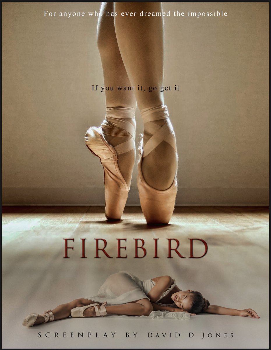 Dexfilms's tweet photo. One of the original posters I created for my #ballerina script. I would love for ⁦@msdebbieallen⁩ to read it. #periodpiece #screenwriting #thephoenix #firebird https://t.co/xYTTPmPKvm